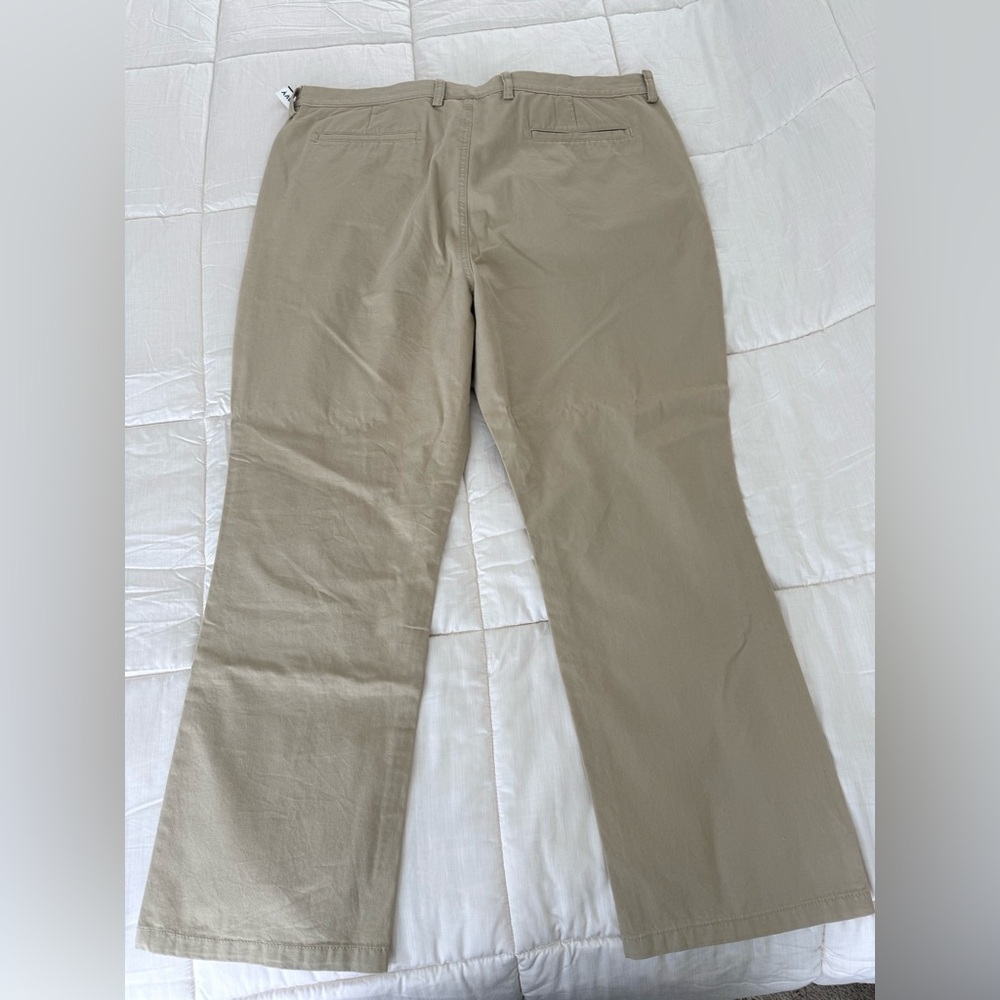 NWT Men’s Old Navy Khaki straight leg Preppy Dress Casual Work Pants 42x30 - Picture 8 of 8